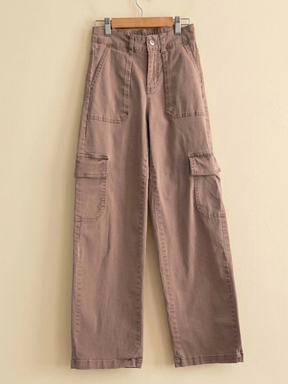 Wild Fable High-Rise Wide Leg Cargo Pants – Size XXS - Picture 4 of 6